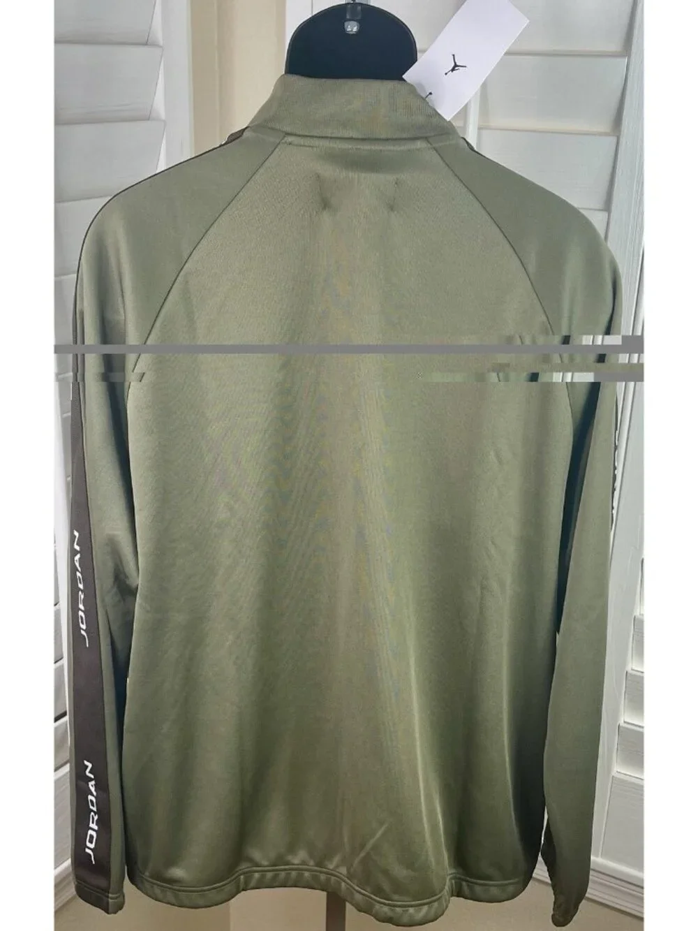 Nike Air Jordan Essentials Jordan Olive Tracksuit Jacket - HF9339-222 - Men’s XL